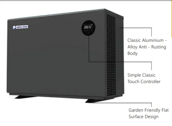 top 10 most Inverter Water Heat Pump Eco-friendly R32 32% GWP comparing to R410A reduce carbon consumption Smart WIFI Control