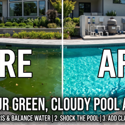 7 Essential Steps: How to Clean Your Green, Cloudy Pool After a Rainstorm