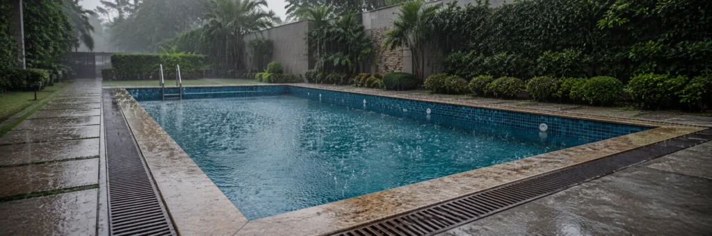 pool shell hydrostatic pressure monsoon